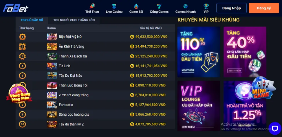 Khuyến mãi Casino 188bey